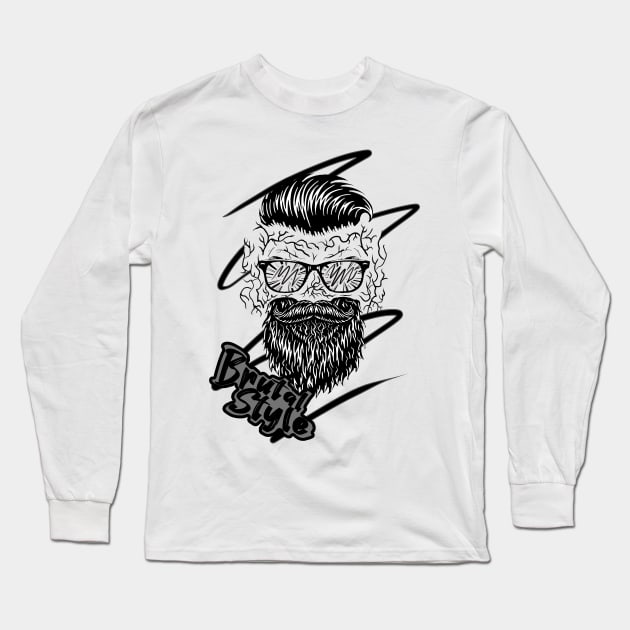 Brutal style Long Sleeve T-Shirt by CB_design